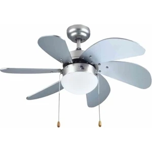 KCF282 60W Silver 6 Kanatlı Avizeli Tavan Vantilatörü