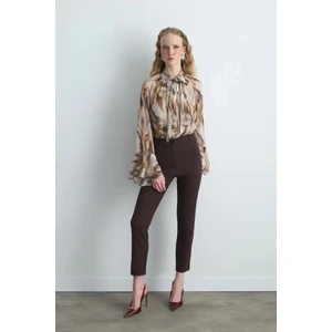 Klasik Sihirli Pantolon - Kahverengi