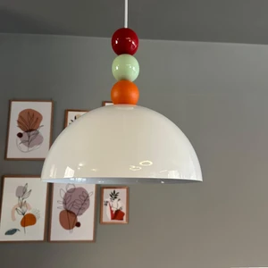 Yimpi Renkli Boncuk Başlık Avize Sarkıt Lamba Salon Mutfak Avizeleri Pastane Cafe