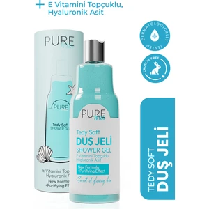 Pure With Tedy Soft Duş Jeli E Vitamini ve Hyaluronik Asitli Arındırıcı Etki 400 ml Deniz Esintisi