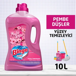 Fresh Yüzey Temizleyici 2,5 lt Pembe Düşler Ekonomi Paketi 4'lü