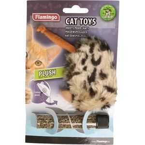 Karlie Flamingo Karlie Kedi Otlu Peluş Fare 10x4x4 Cm