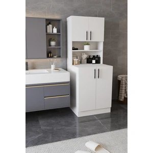 DF03101B Çamaşır Makine Dolabı Banyo Dolabı