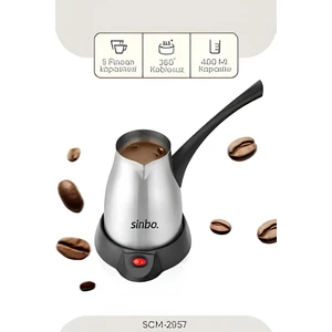 SCM-2957 Inox Elektrikli Cezve