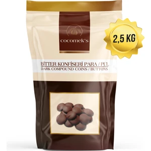 Bitter Para Pul Konfiseri Çikolata 2.5 kg
