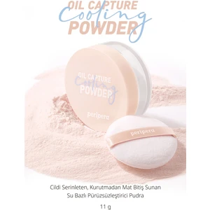 Cildi Serinleten, Mat Bitişli, Su Bazlı Pürüzsüzleştirici Pudra PERIPERA Oil Capture Cooling Powder