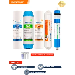Açık Kasa Su Arıtma Cihazı 5'li Filtre Seti