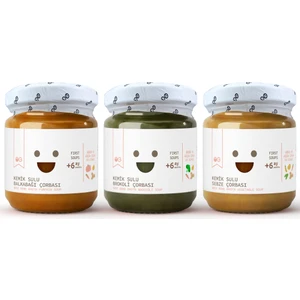 OG natural Kemik Sulu Ek Gıda Çorba Seti 200gr  +6 AY