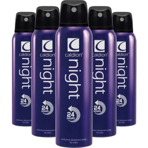 Night 150 ml Erkek Deodorant x 5 Adet