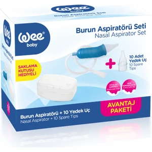 Wee Baby Burun Temizleyici Aspiratör Seti (10 Adet Yedek Uç)