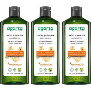 Ardıç Katranı ve Keratin Şampuanı-Saç  400 ml x 3 Adet