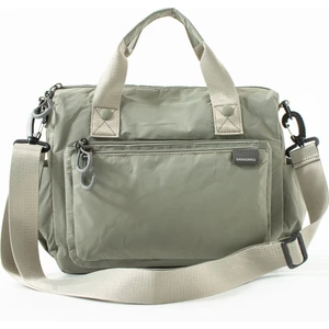 Sanmorris 6000 Kadın 4 Bölmeli Krinkıl Kumaş Ayarlanabilir Çapraz Askılı El ve Omuz Çantası