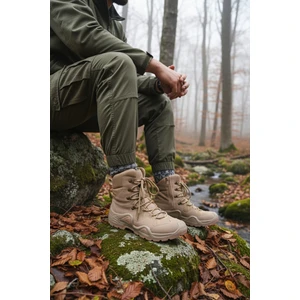 Ranger Tactical Askeri Fermuarlı ve Bağcıklı Postal Çöl Botu