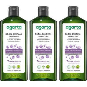 Doğal Şampuan Lavanta 400 ml 3 Adet