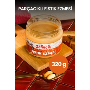 Parçacıklı Fıstık Ezmesi 320 gr Kavanoz