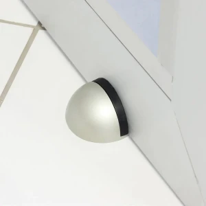 5 ADET  Çap 4 CM Büyük Yarım Ay Yapışkanlı veya Vidalı Kullanılabilen Kapı Stoperi (TAMPON)