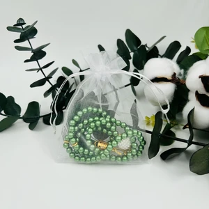 Lena Gift Workshop 10 Adet Hediyelik Tül Keseli Inci Tesbih (Mevlid-Hac-Umre-Sünnet)