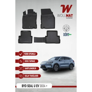 Byd Seal U Ev Paspas 2023 ve Sonrası Uyumlu 3D Havuzlu Paspas Seti