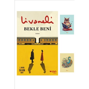 Bekle Beni Romanı Özel Seti - Zülfü Livaneli - Can Yayınları 9789750766091 (2 Not Defterli)