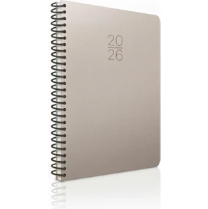 2026 Günlük Ajanda Spiralli Sert Kapak 20X28 cm 336 SAYFA-419-SEK