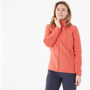 Quechua Kadın Outdoor Polar Mont - Turuncu - MH100