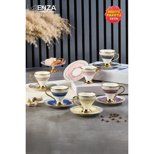 Ahenk 6'lı Porselen Fincan Takımı