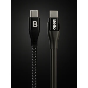 BA-02 Type-C Type-C Standlı Koruyuculu Örgülü Hızlı Şarj Data Kablosu 100W 1.2m