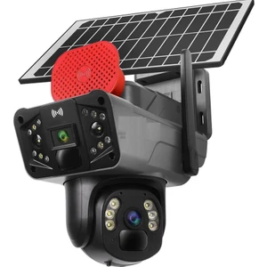 O-Kam Pro O-KAM-3815 4g 6mp Dual Lens Solar Ptz Güneş Panelli Kamera
