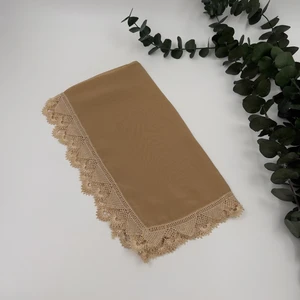Lena Gift Workshop Kadın Anne Şifon Dantelli Iğne Oyalı Tesettür Namaz Mevlit Örtüsü ( Mevlit-Sünnet-Hac-Umre)
