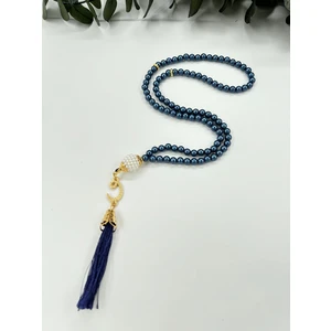 Lena Gift Workshop 10 Adet Hediyelik Vavlı Püsküllü Plastik Inci 99'lu Namaz Tesbihi ( Mevlit-Sünnet-Hac-Umre)