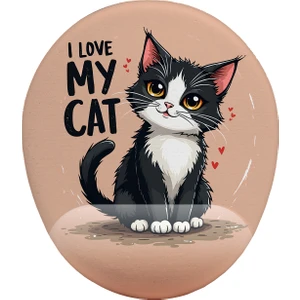 Cat Kedi Bilek Destekli Mouse Pad