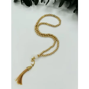 Lena Gift Workshop 10 Adet Hediyelik Vavlı Püsküllü Plastik Inci 99'lu Namaz Tesbihi ( Mevlit-Sünnet-Hac-Umre)