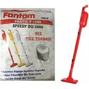 Pratic P 1200 Bez Toz Torbası 4 Adet Speedy Uyumlu Yıkanabilir Aksesuar