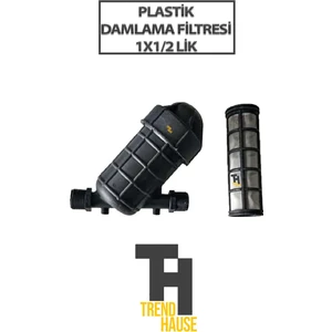 Plastik Damlama Filtresi 1,1/2 Lik