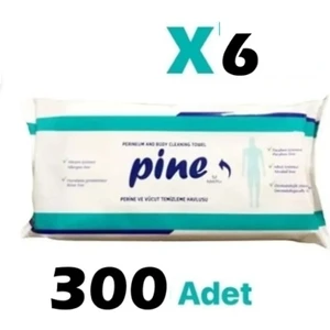 Perine ve Vücut Havlusu 50LI 6 Paket 300 Yaprak