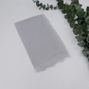 Lena Gift Workshop Kadın Anne Şifon Dantelli Iğne Oyalı Tesettür Namaz Mevlit Örtüsü ( Mevlit-Sünnet-Hac-Umre)