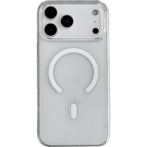 iPhone 17 Pro Max Magsafe Uyumlu Şeffaf Sert Pc Kılıf