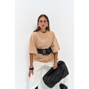 Baddie Oversize Vizon T-Shirt