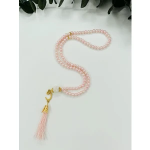 Lena Gift Workshop 10 Adet Hediyelik Vavlı Püsküllü Plastik Inci 99'lu Namaz Tesbihi ( Mevlit-Sünnet-Hac-Umre)