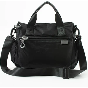 Sanmorris 6000 Kadın 4 Bölmeli Krinkıl Kumaş Ayarlanabilir Çapraz Askılı El ve Omuz Çantası