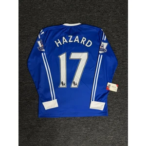 Hazard 17 Chelsea Uzun Kol Mavi Forması