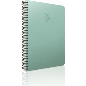 2026 Günlük Ajanda Spiralli Sert Kapak 20X28 cm 336 SAYFA-419-SEK