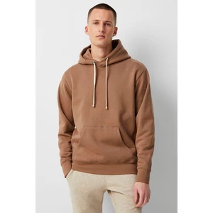 Erkek Kapşonlu Rahat Kalıp Içi Polarlı 3 Iplik Sweatshırt SPR24SW55