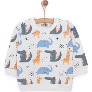 Hellobaby Basic Erkek Az Şardonlu Sweatshirt Erkek Bebek