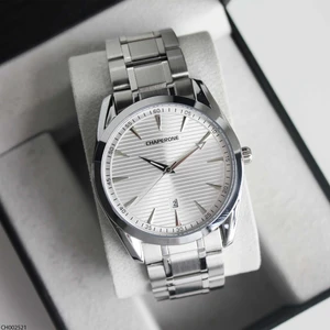 CH002521 Çelik Kordonlu Erkek Kol Saati