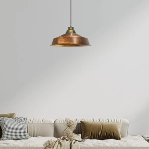 Asaletli Tekli Avize Eskitme Başlık Retro Sarkıt Lamba Restoran Salon Aydınlatma