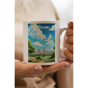 Omaha Baskılı Kupa Bardak