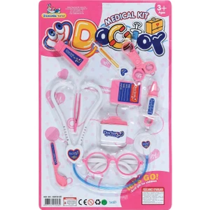 Pembe Kartelalı Doktor Seti