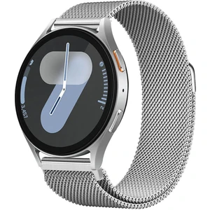 Galaxy Watch 6 / 5 / 4 Fe 40MM 44MM – Watch 6 Classic 43MM 47MM – Watch 5 Pro 45MM Uyumlu Manyetik Milanese Metal Hasır Kordon - Paslanmaz Çelik, Ayarlanabilir Manyetik Toka