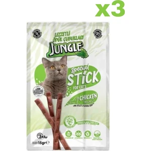 Kedi Maması Ödül Çubuğu Stick Tavuklu 3 Adet (1X15GR)
